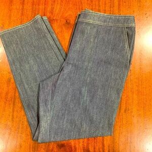 NWOT St. John Denim Trousers 10